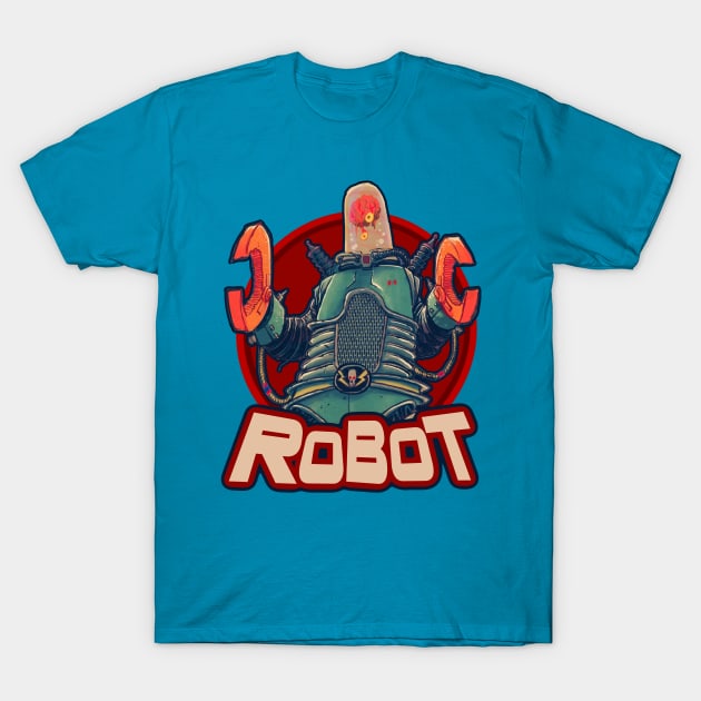 Robot T-Shirt by sideshowmonkey